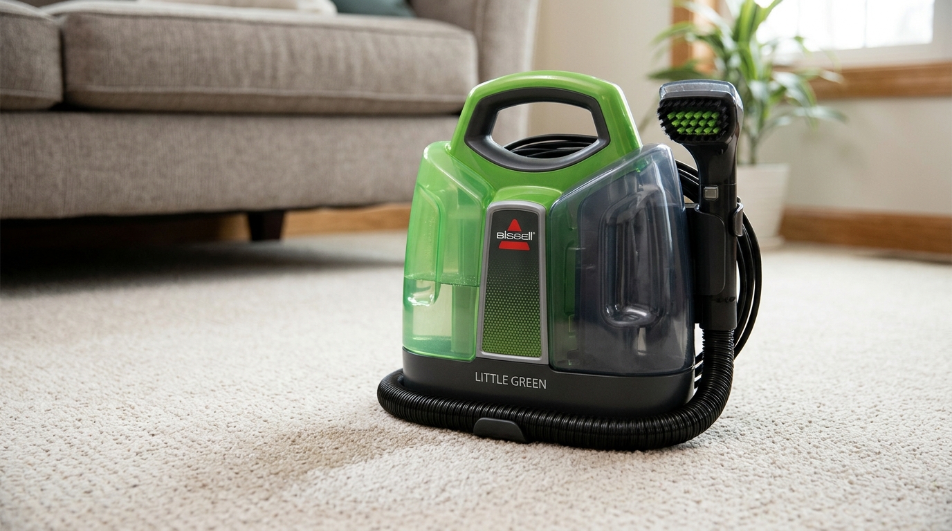 A Year of Spills: How the BISSELL Little Green Mini Portable Carpet Cleaner (4075) Fits Into the Calendar